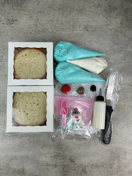 Melting Snowman Cake Decorating Kit