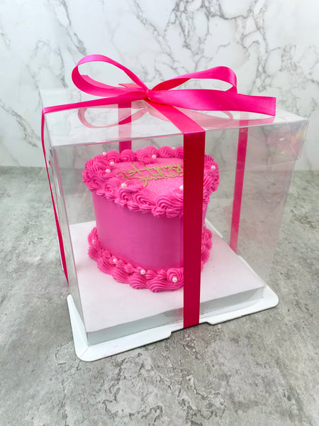 $50 Mini Heart Cake