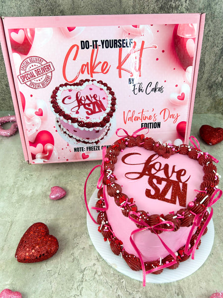 DIY Valentine's Day Cake Kit