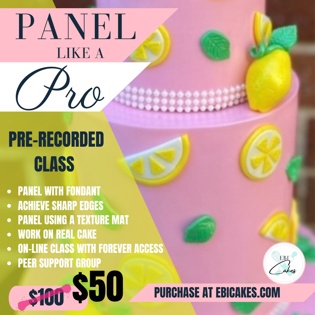 Panel like a Pro: Online Fondant Course – Ebi Cakes